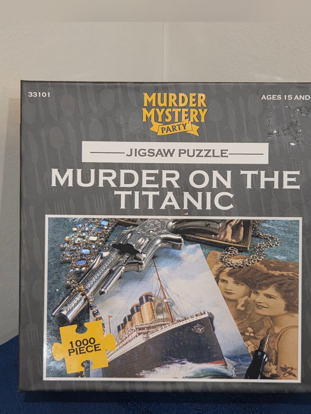 "Murder on the Titanic" 1000-Piece Jigsaw Puzzle